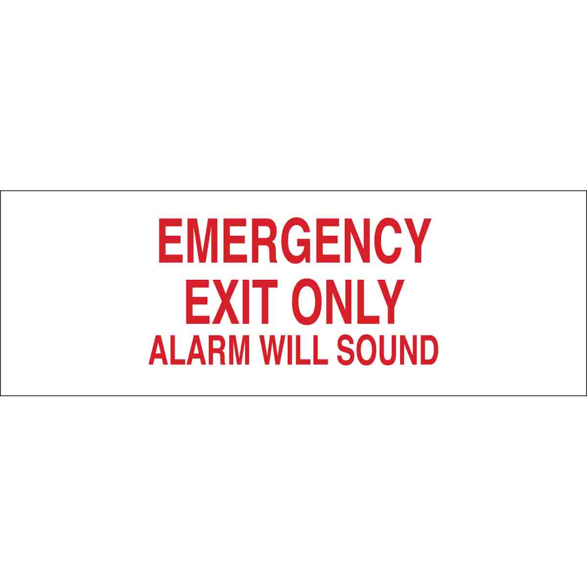 B302-3.5X10-WG-O-DIRECTIONAL & EXIT SIGN