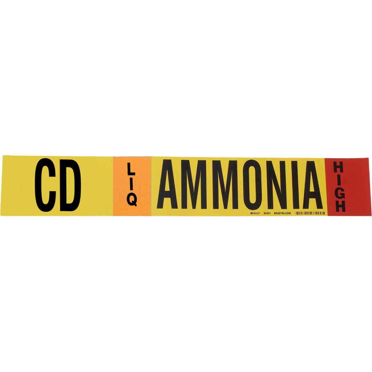 90401 AMMONIA (IIAR) PIPE MARKERS