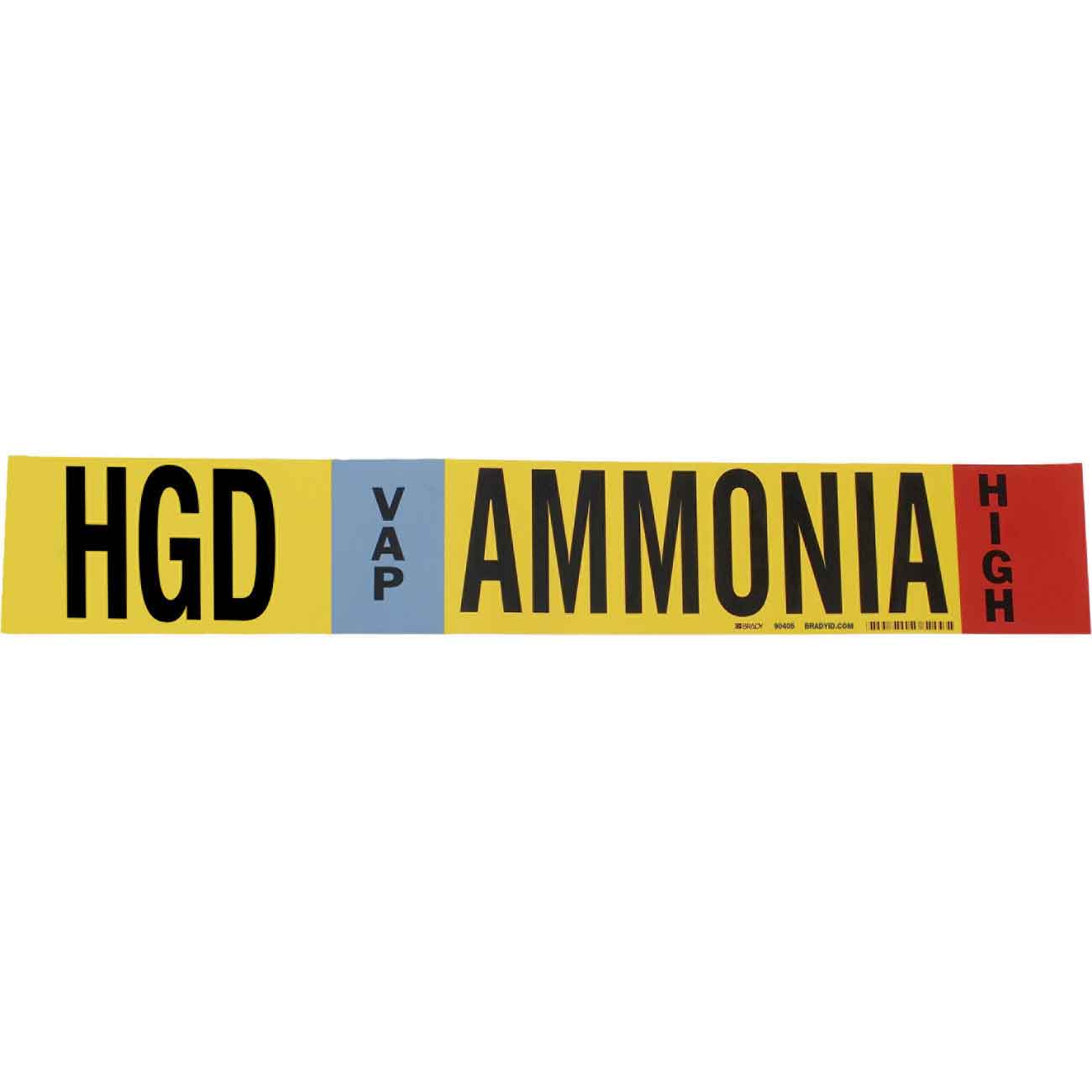 90405 AMMONIA (IIAR) PIPE MARKERS