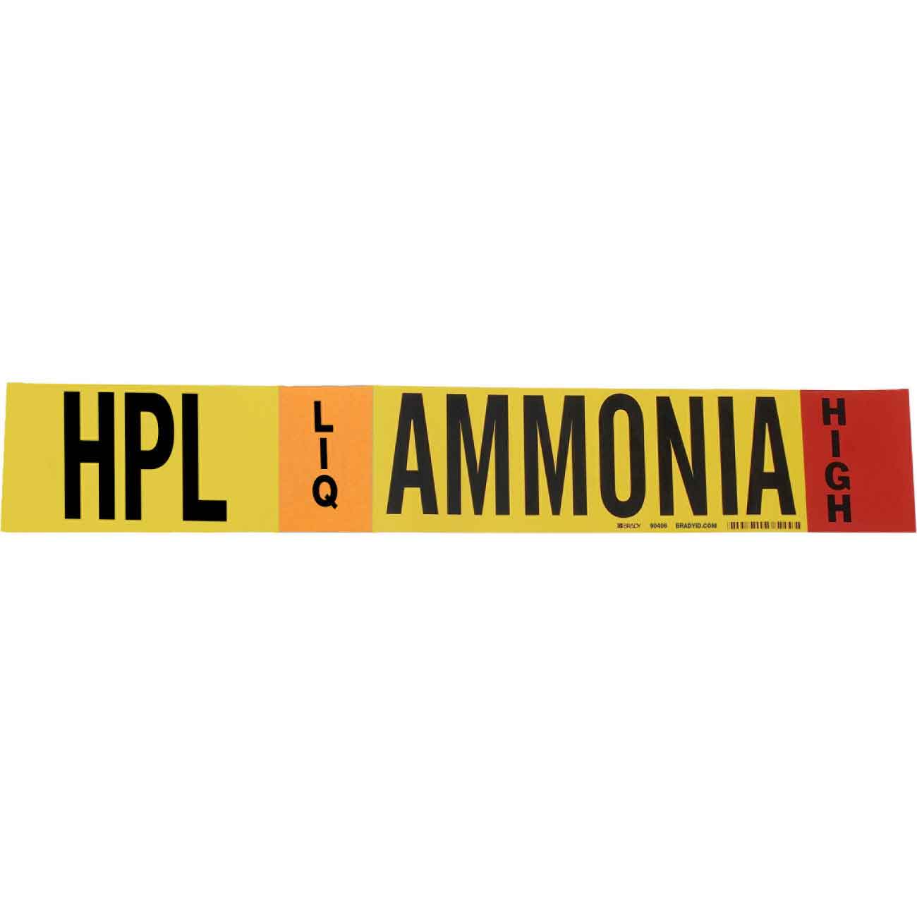 90406 AMMONIA (IIAR) PIPE MARKERS