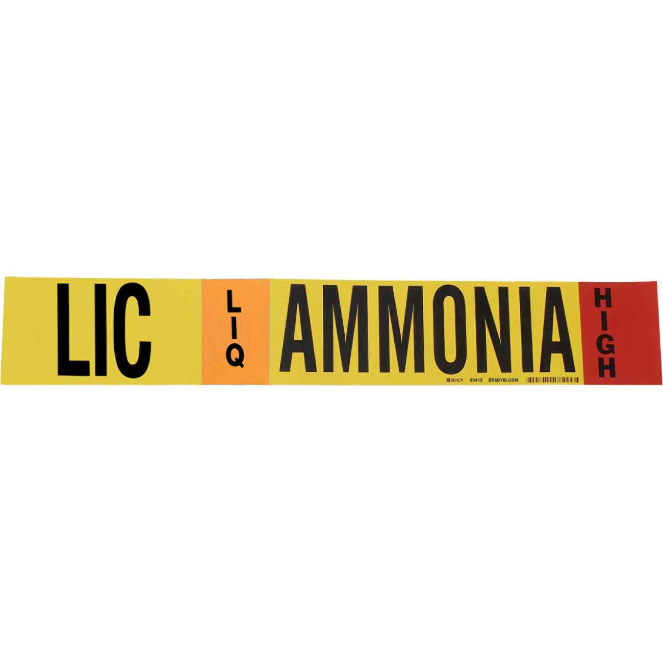90412 AMMONIA (IIAR) PIPE MARKERS
