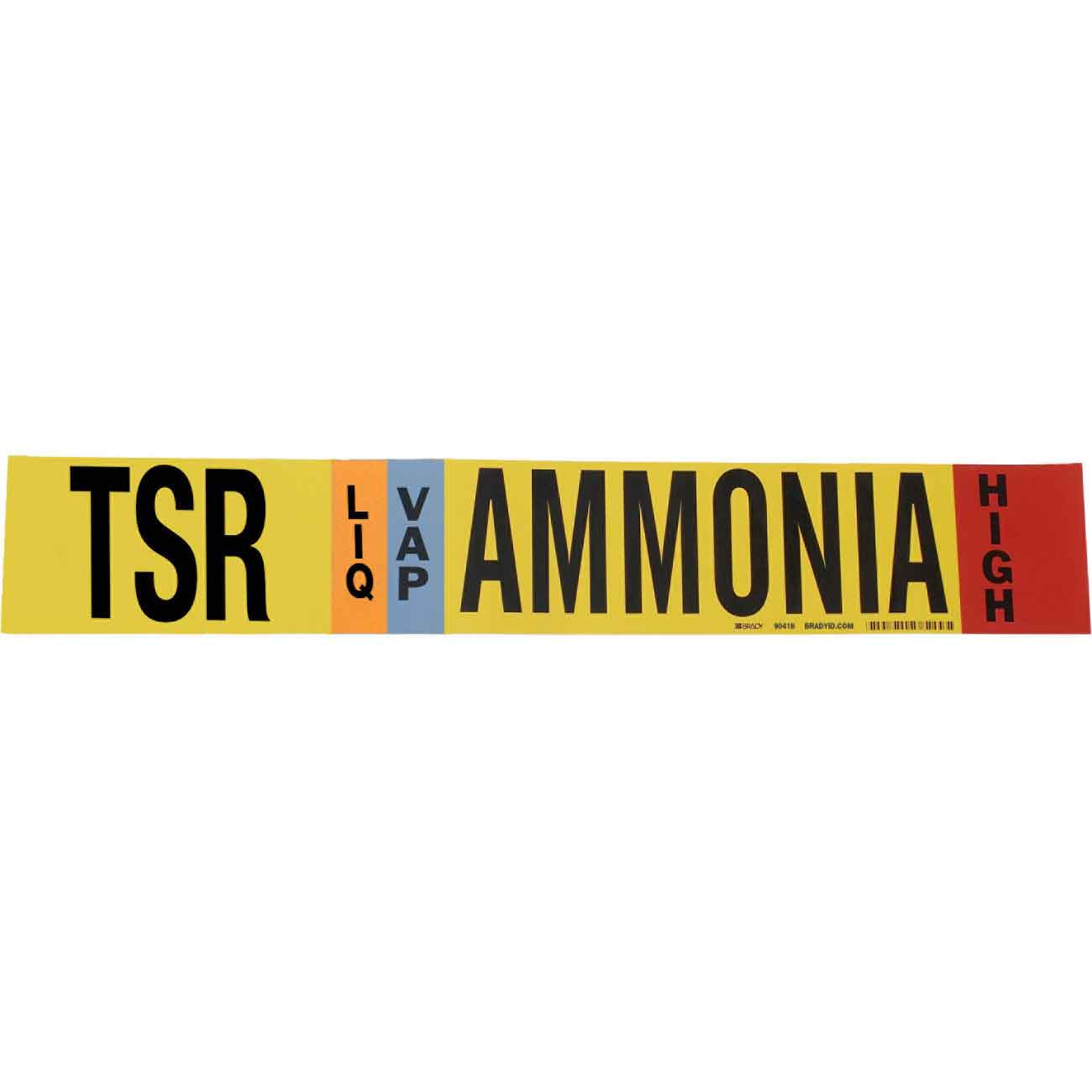 90418 AMMONIA (IIAR) PIPE MARKERS