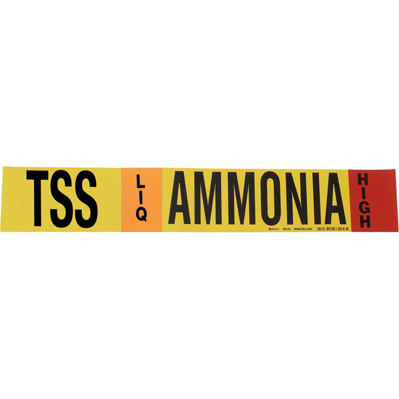 90419 AMMONIA (IIAR) PIPE MARKERS