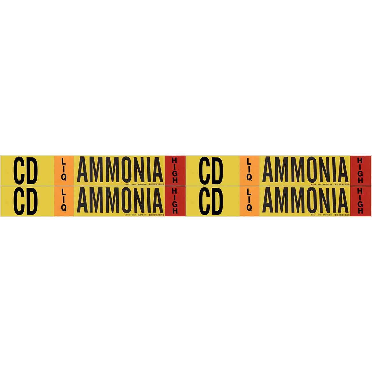 90421 AMMONIA (IIAR) PIPE MARKERS