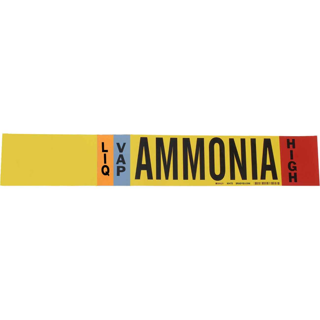 90472 AMMONIA (IIAR) PIPE MARKERS