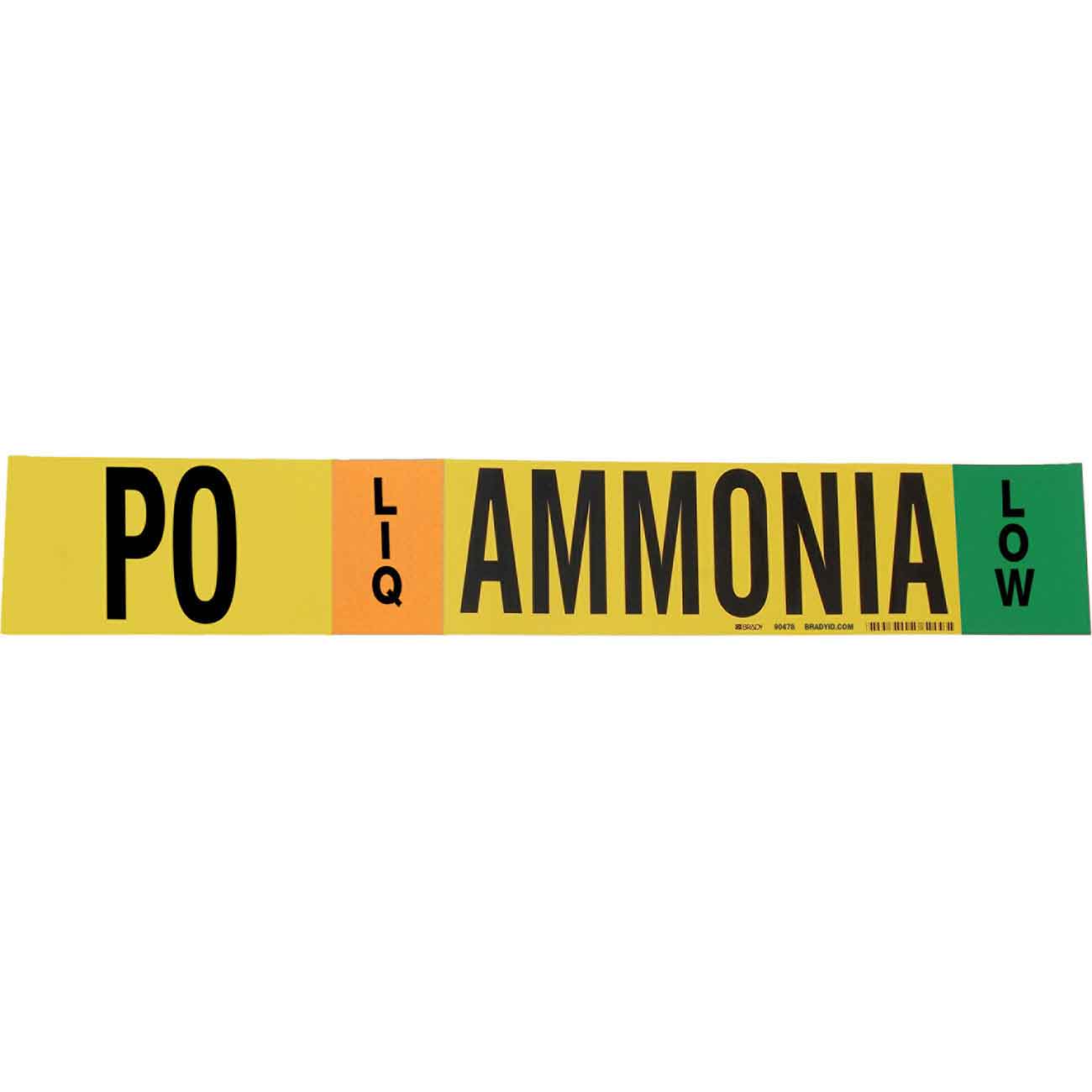 90478 AMMONIA (IIAR) PIPE MARKERS