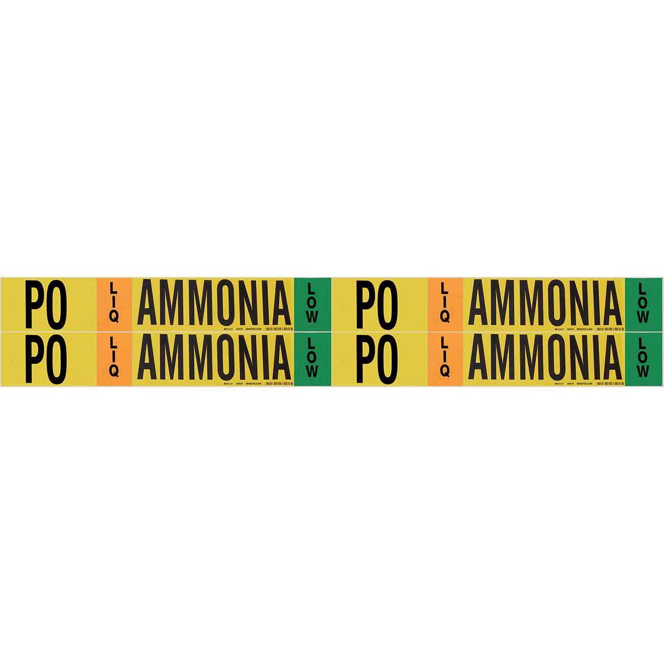 90479 AMMONIA (IIAR) PIPE MARKERS
