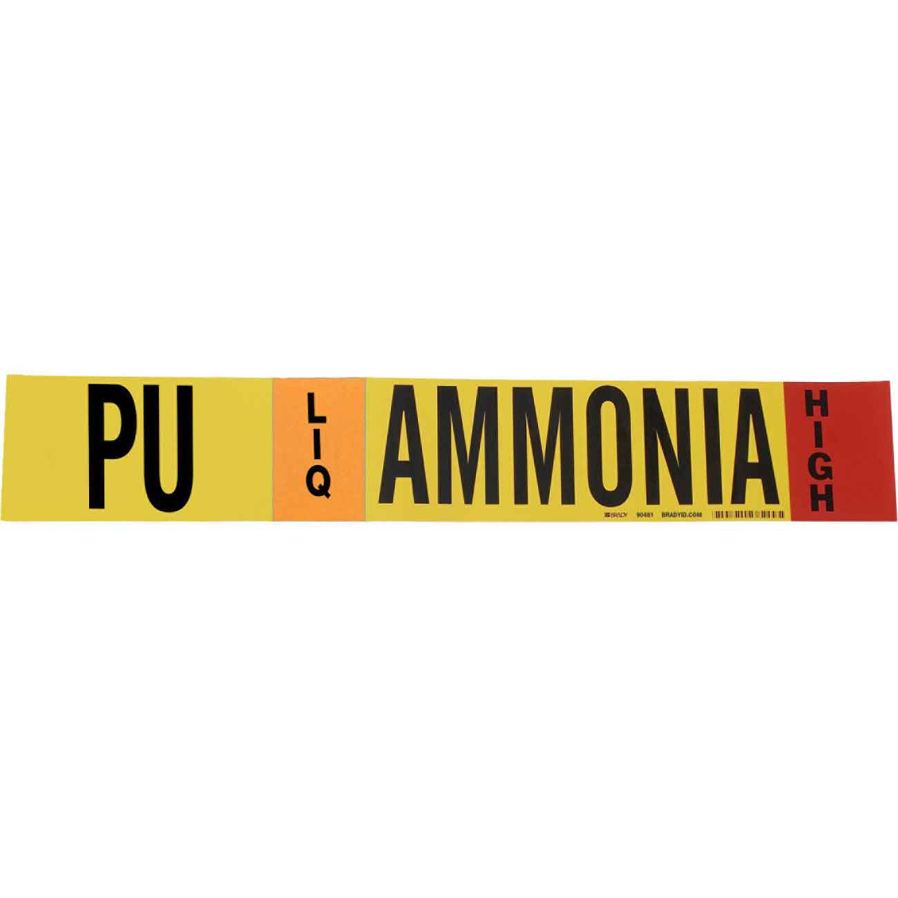 90481 AMMONIA (IIAR) PIPE MARKERS