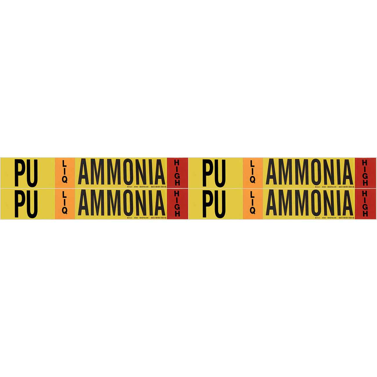 90482 AMMONIA (IIAR) PIPE MARKERS