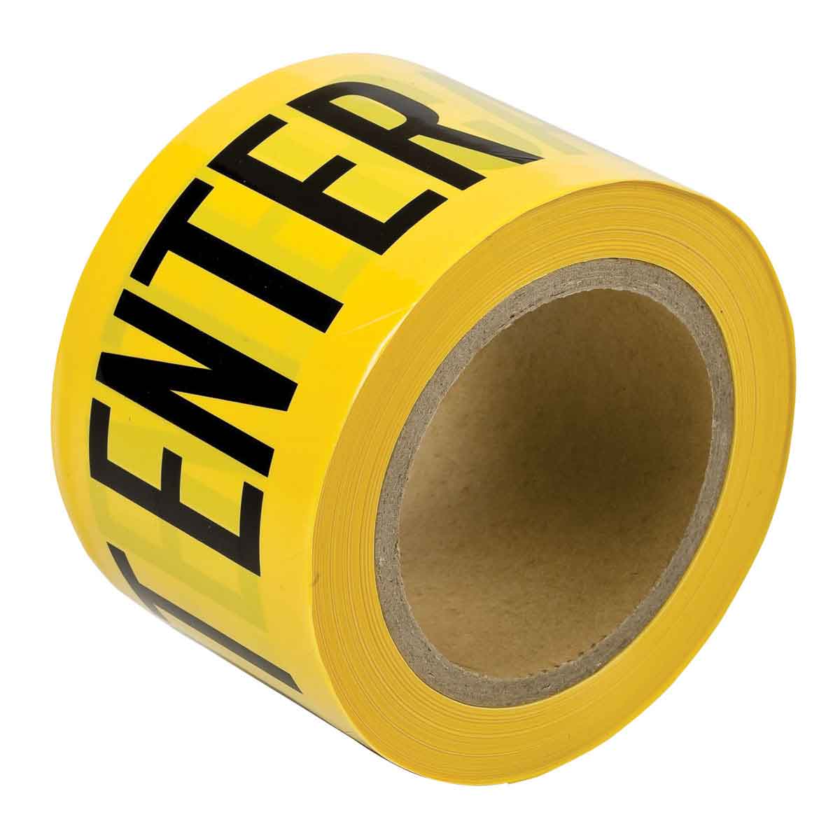 91224 3" X 200', 3 MIL, YEL/BLK CAUTION DO NOT
