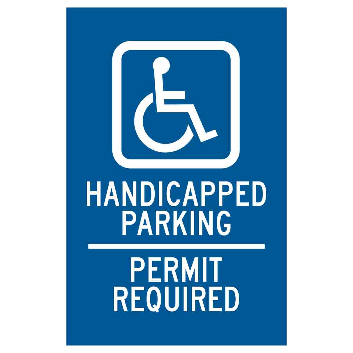 91360 HANDICAPPED SIGN HIP