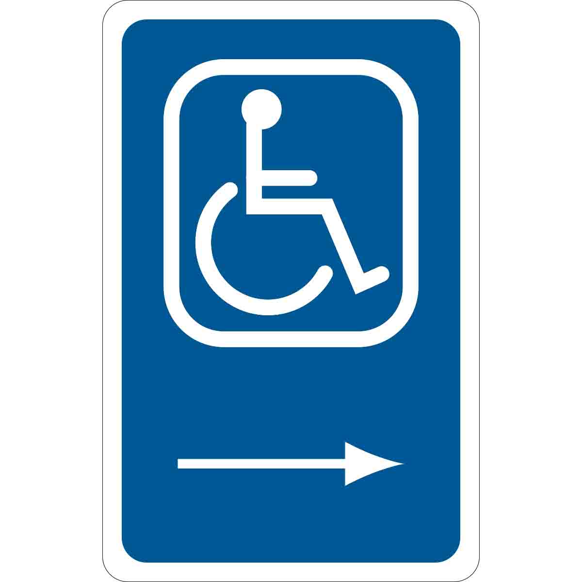91351 HANDICAPPED SIGN HIP