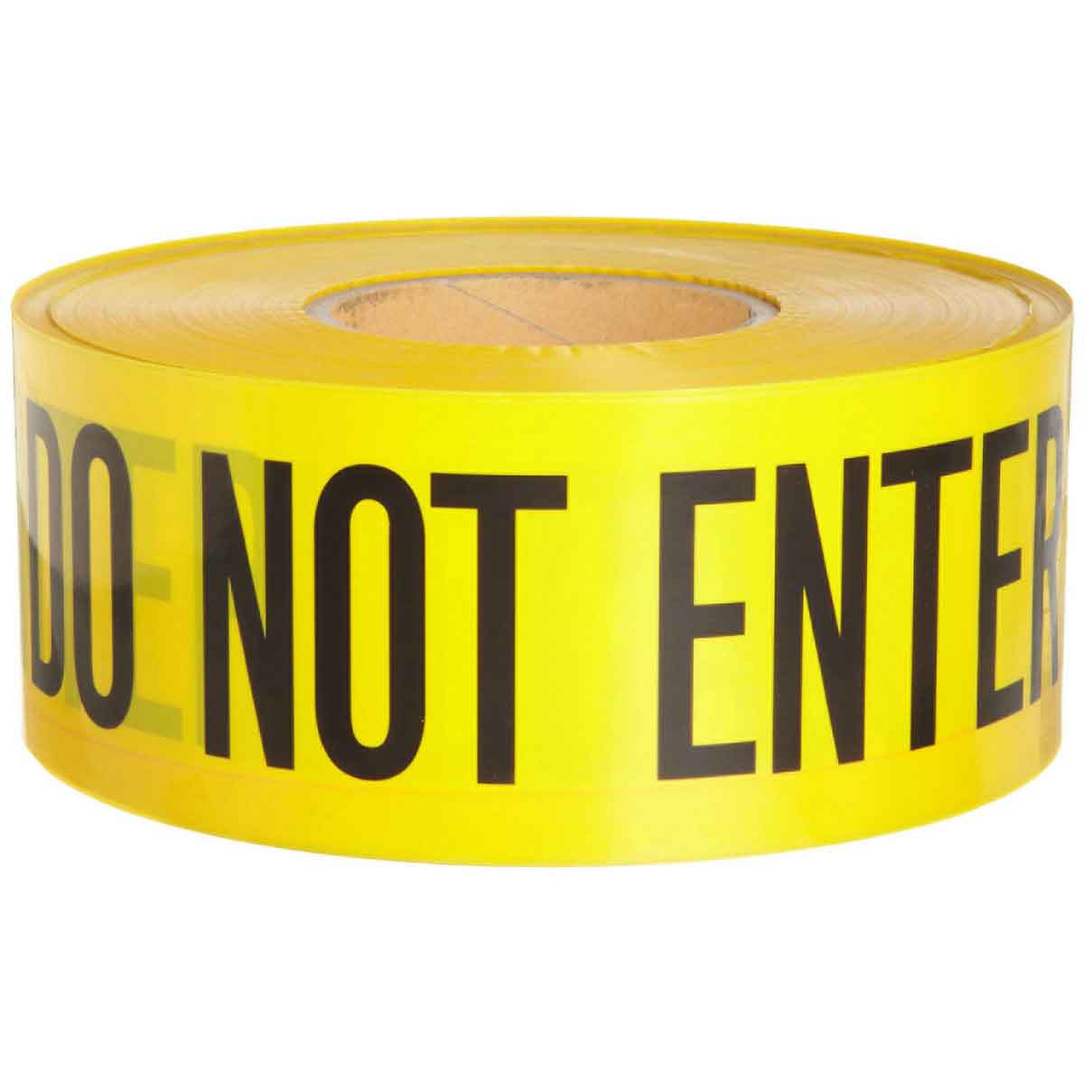 91451 3"X1000',3 ML,YLW/BLK CAUTION DO NOT ENT