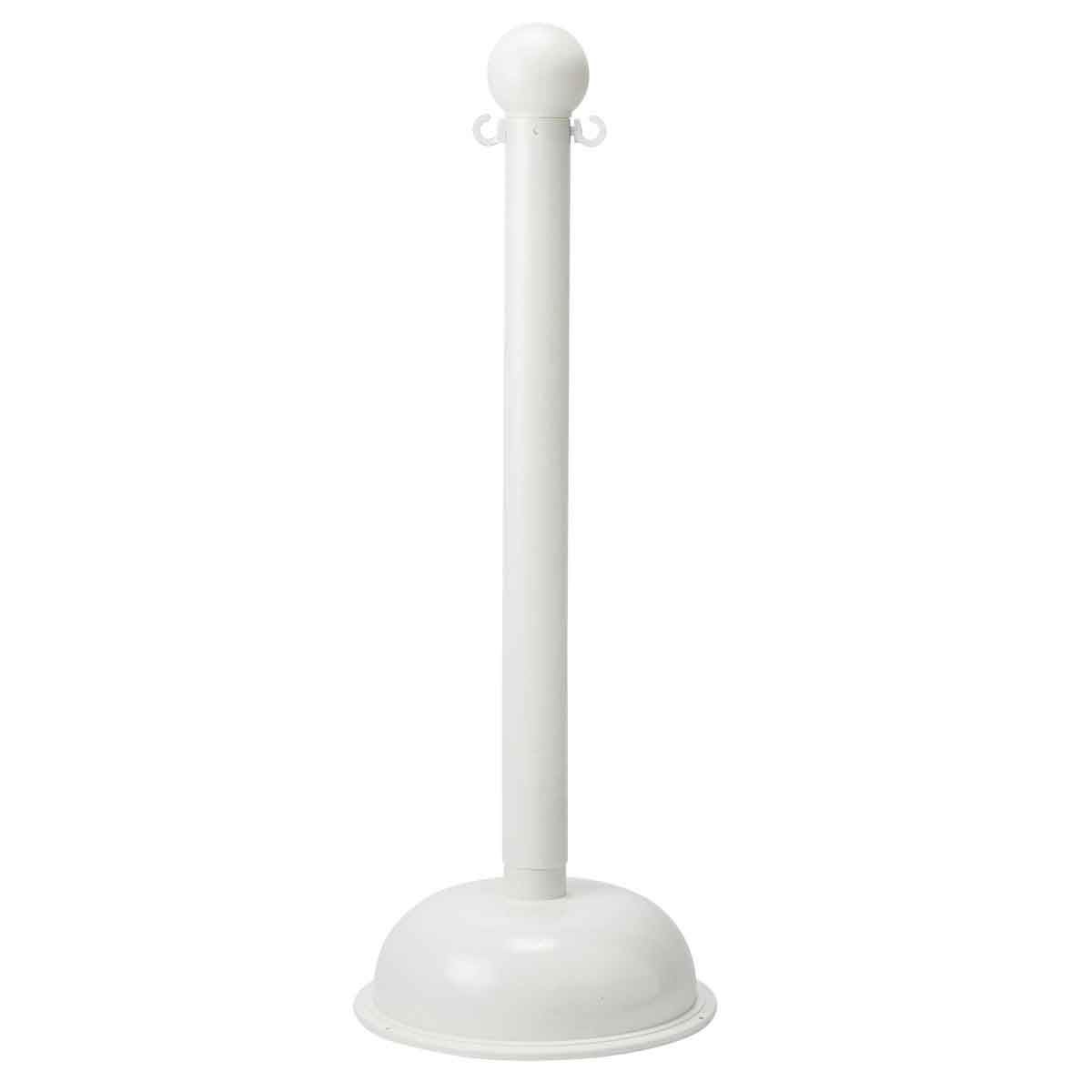 92117 BRADYLINK WARNING POST SOLID WHITE- EA
