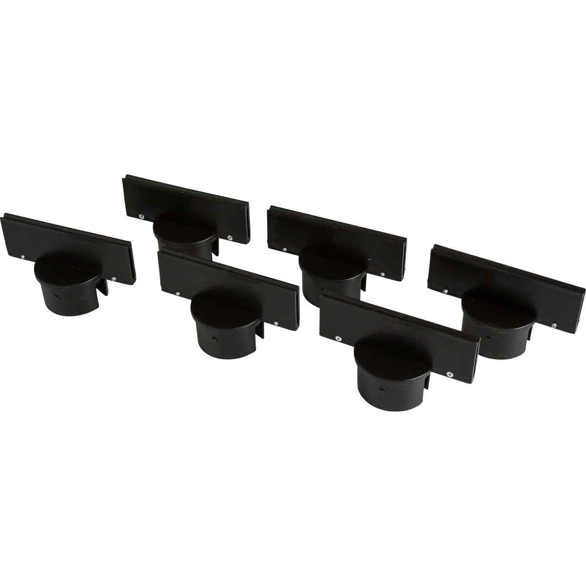 92137 SIGN POST ADAPTER: BLACK LARGE 6X2