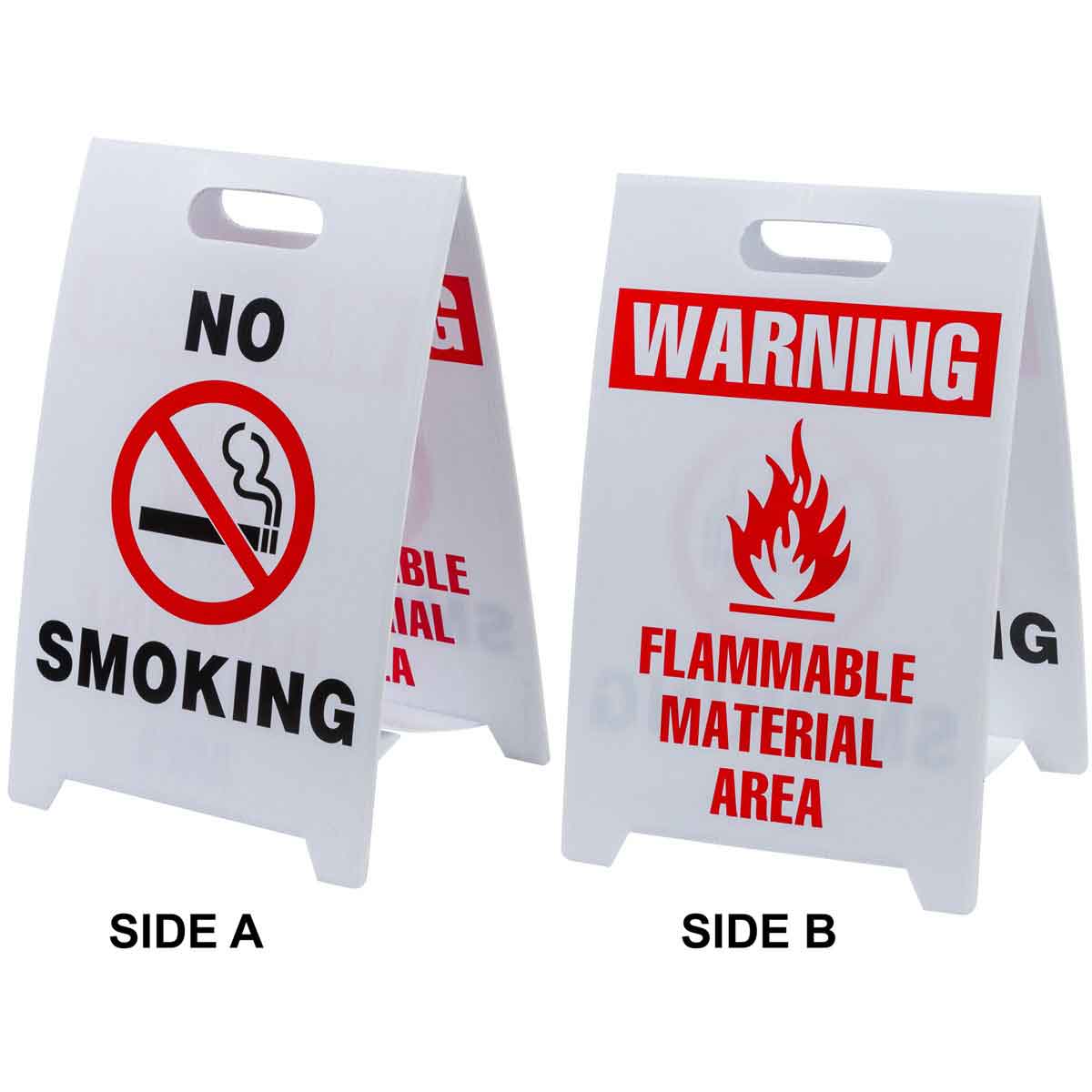 92282 ECONOMY FLOOR STAND, NO SMOKING