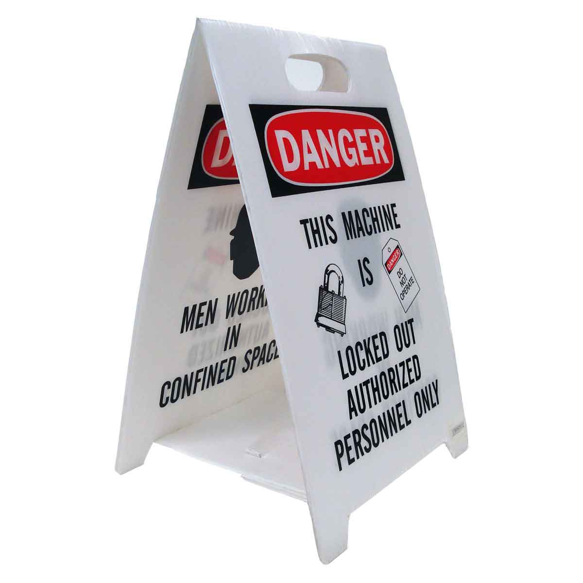 92289 ECONOMY FLOOR STAND, AUTH LOCK-OUT
