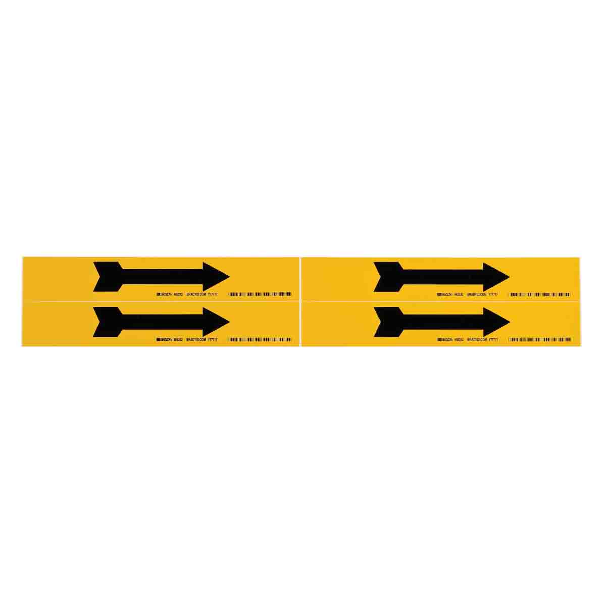 93242 B946 STY-4 BLK/YEL SINGLE HEADED ARROW