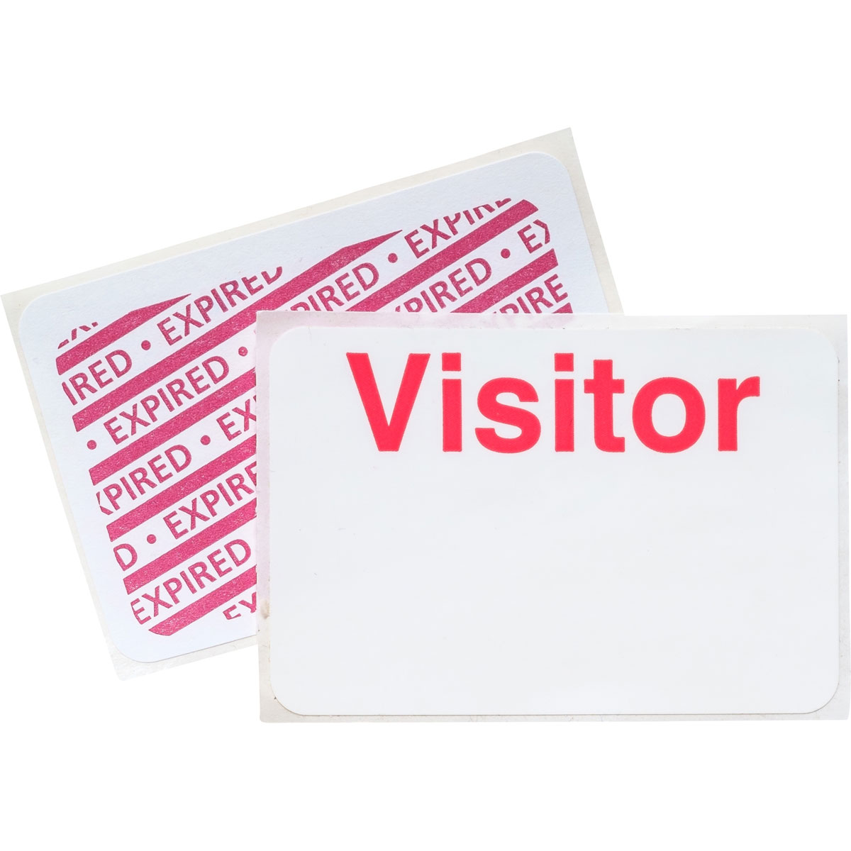 95673 ONE-WEEK TIMEBADGE W/SELF-ADHESIVE BACK