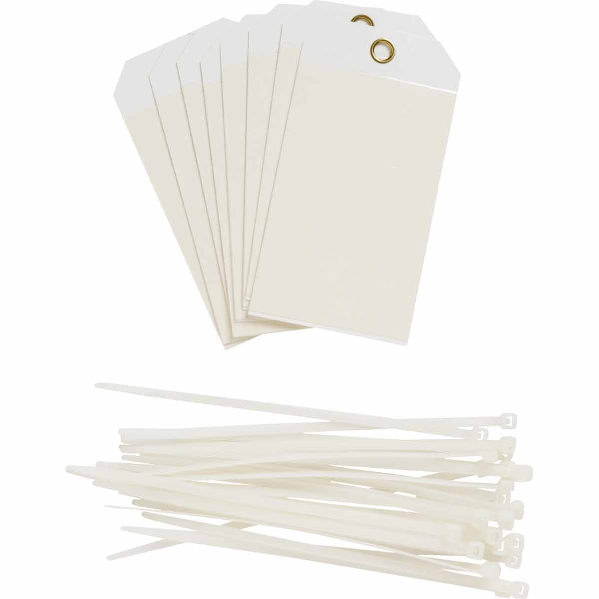 96211 Blank Tags 5.75 in H x 3 in W WT 10/PK