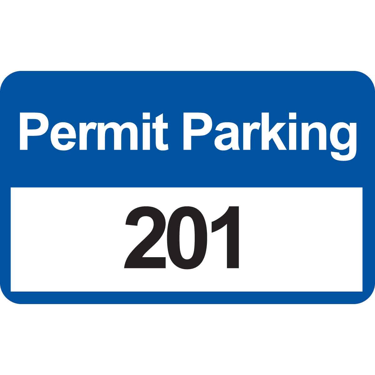 96247 BUMPER TAGS, 201-300, BLUEST96