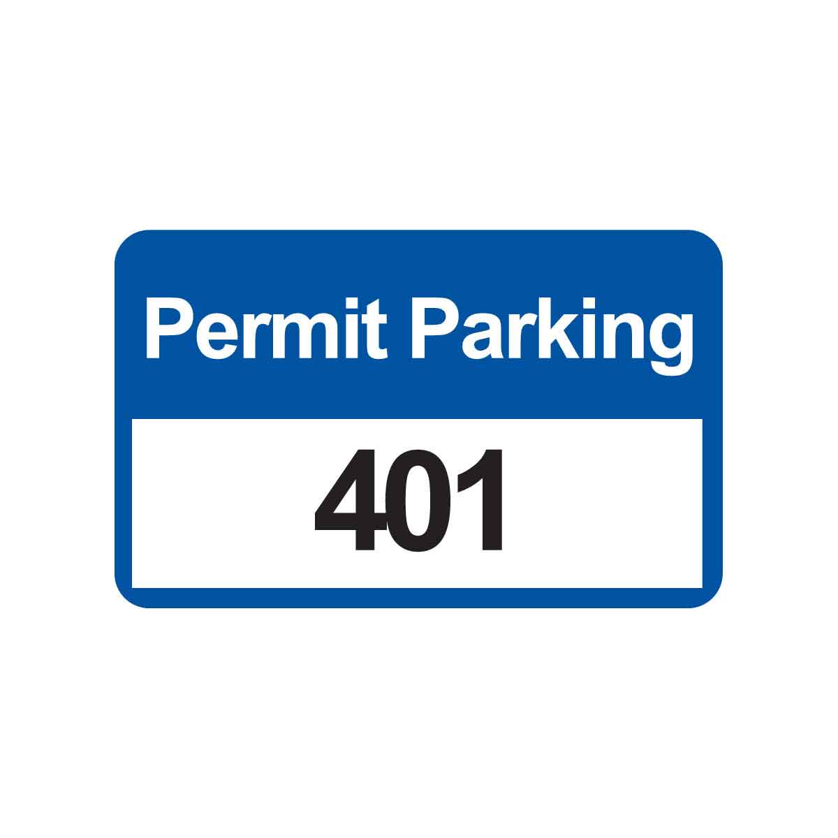 96249 BUMPER TAGS, 401-500, BLUE