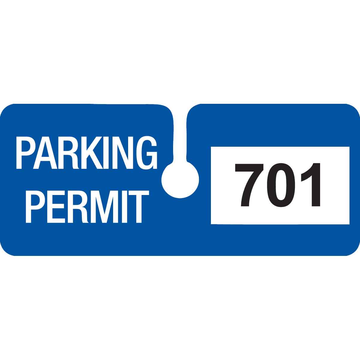 96286 WHT TAGS 701-800 BLUE 4-3/4"X2