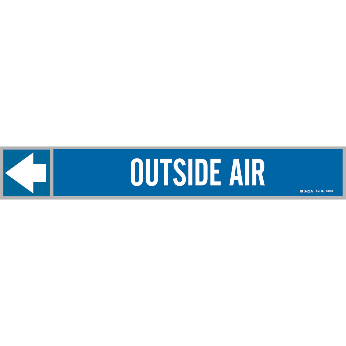 98493 B946 DUCT MARKER WHT/BLUE