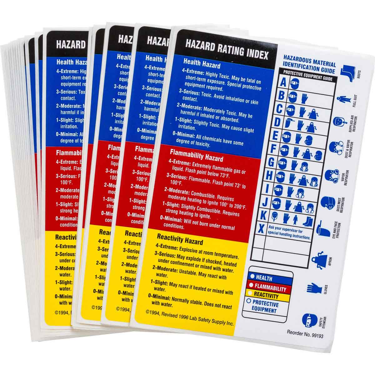 99193 B235, 4"X5.87", HMIG LABEL,100/PKG