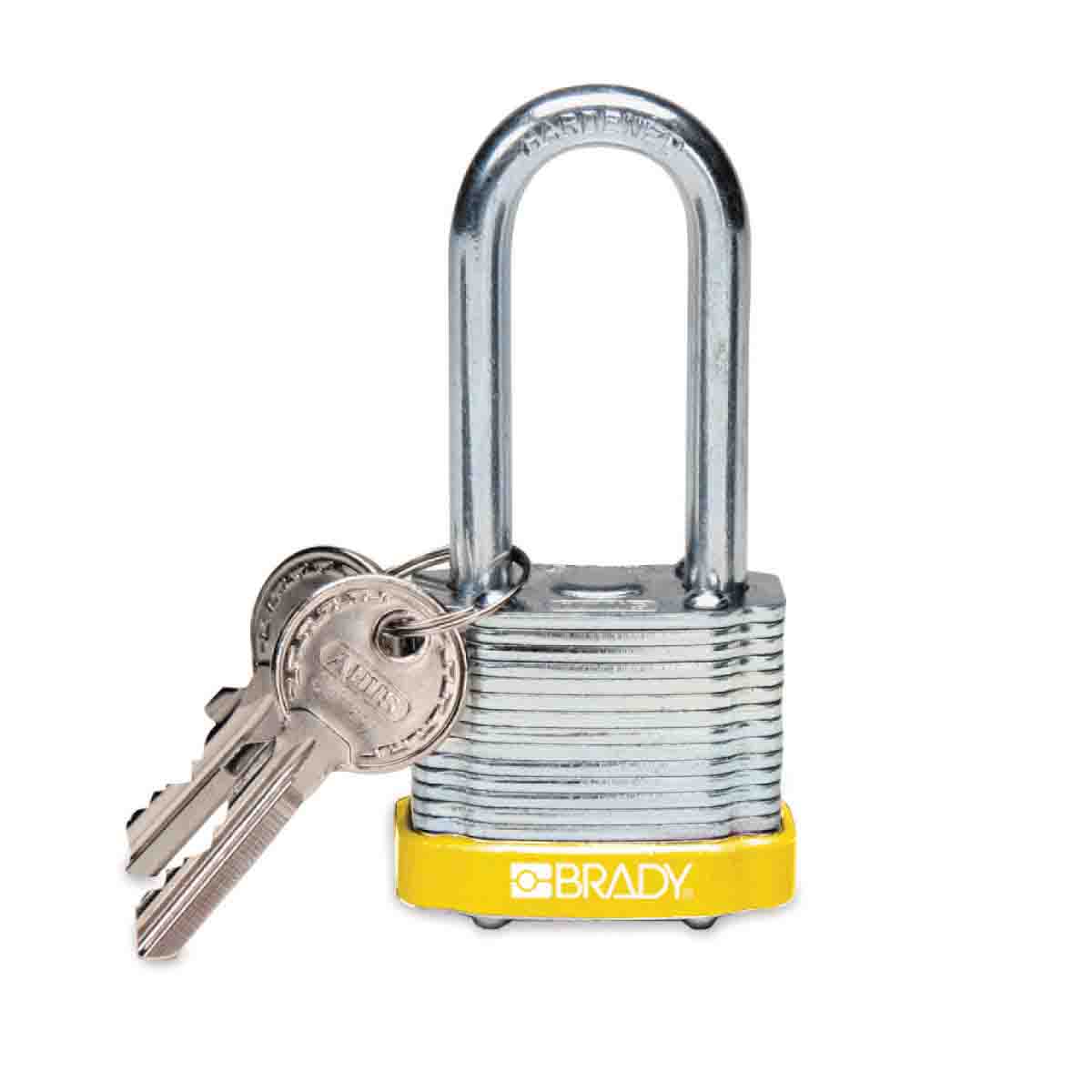 99539 Steel Padlock 2 in Steel Shackle KD YL