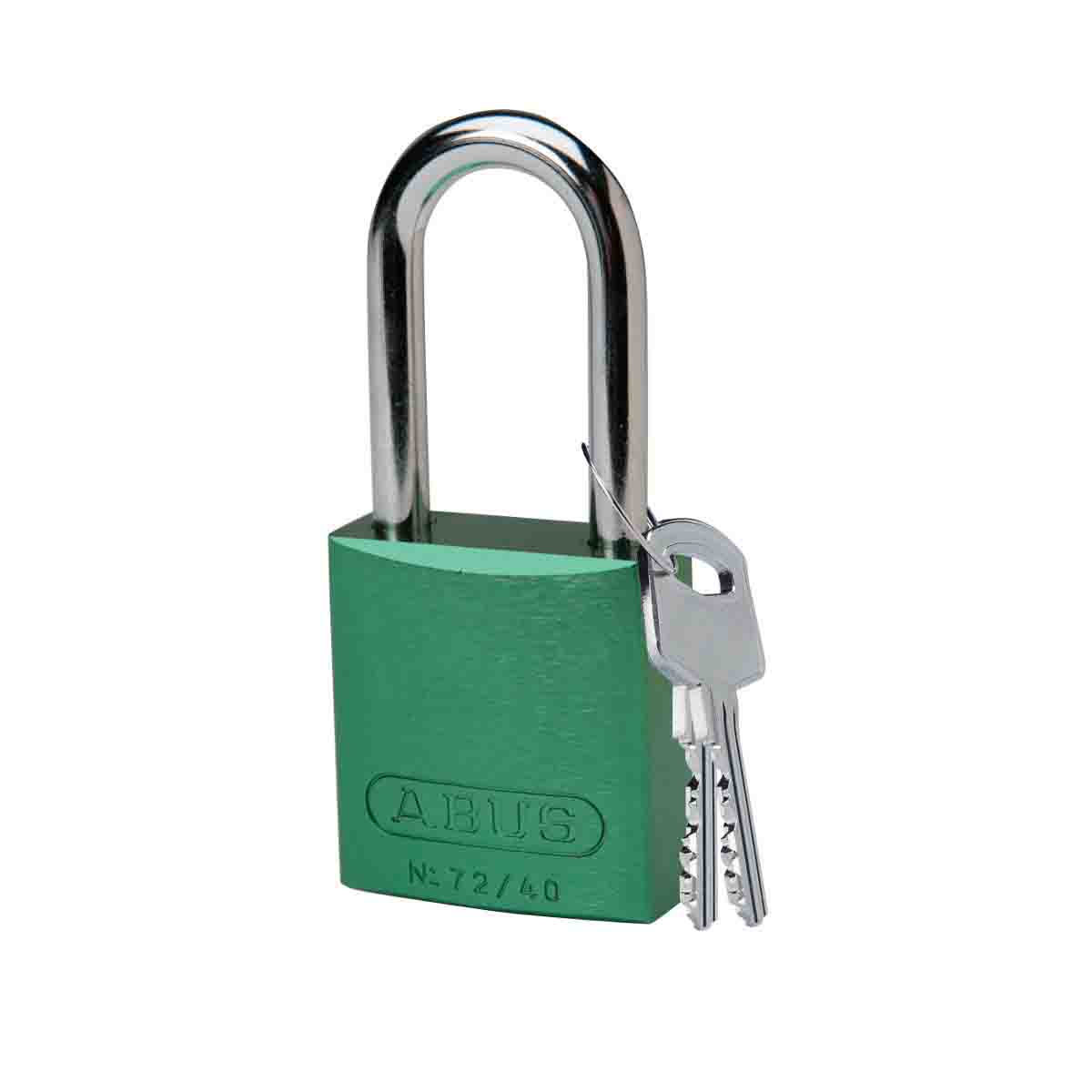 99617 Alum Padlock 1.5" Alum Shackle KD GN