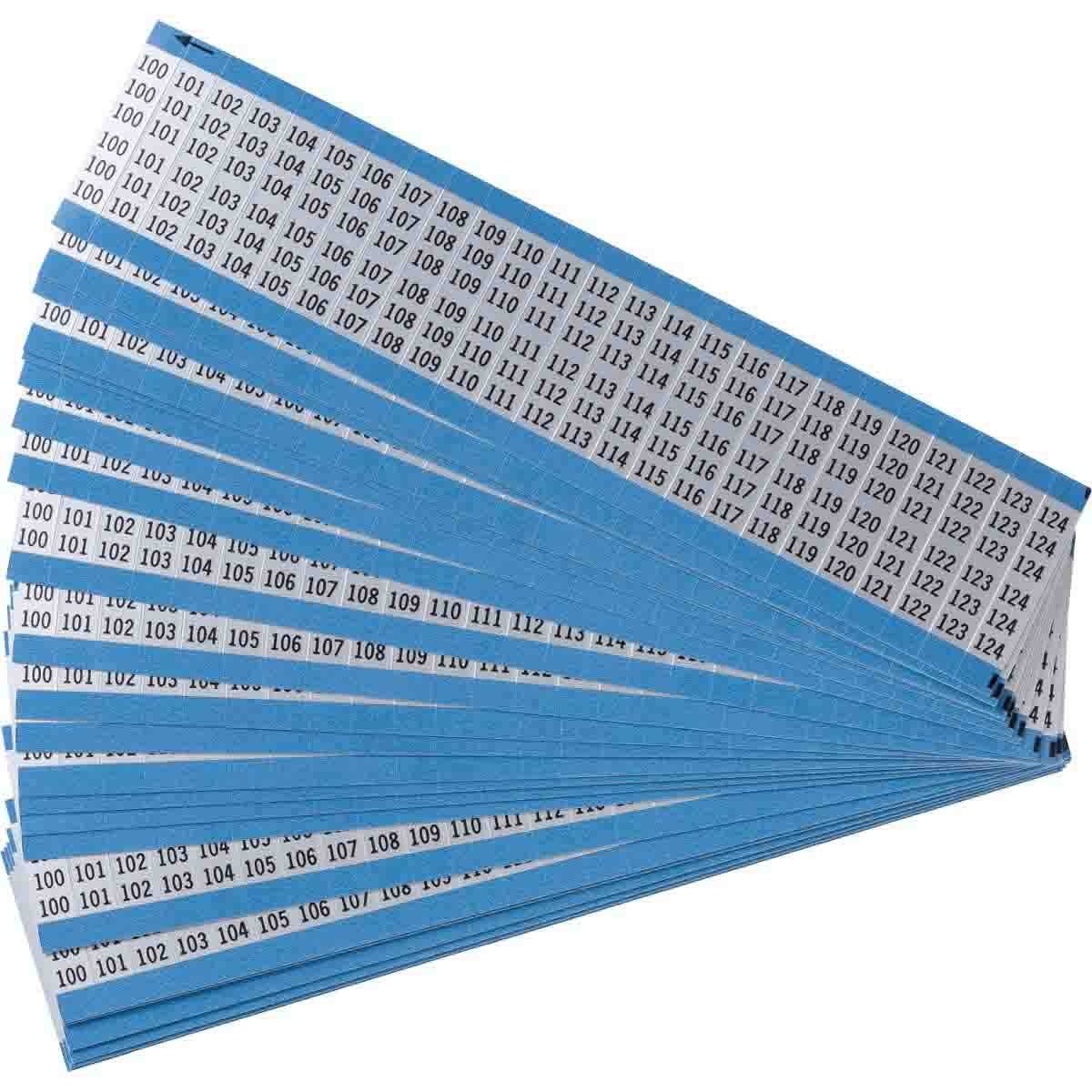 AF-100-124-PK Wire Marker 1.5in H x 0.75in W, 100-124