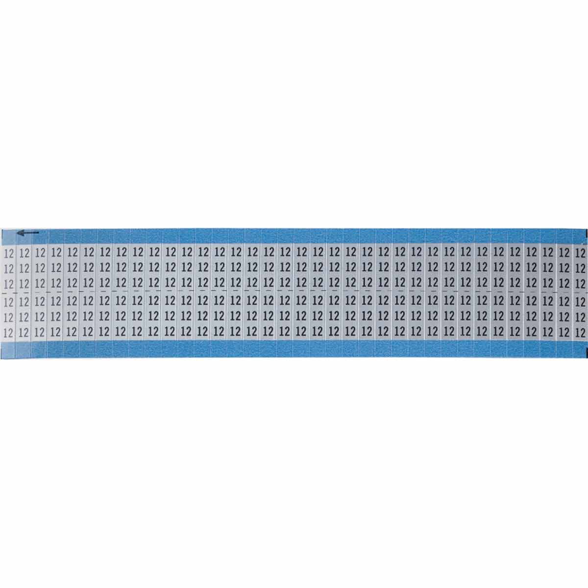 AF-12-SC-PK Wire Marker 0.75in H, x 0.25in W, 12
