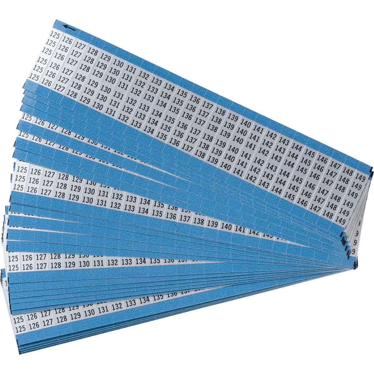 AF-125-149-PK Wire Marker 1.5in H x 0.75in W, 125-149