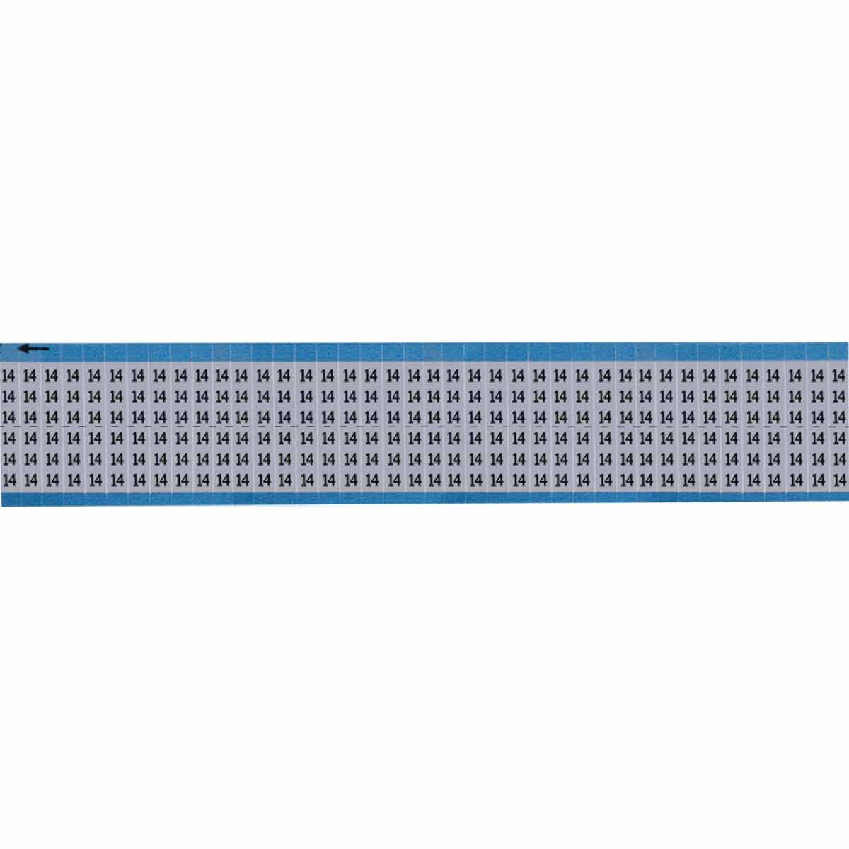 AF-14-SC-PK Wire Marker 0.75in H x 0.25in W, 14