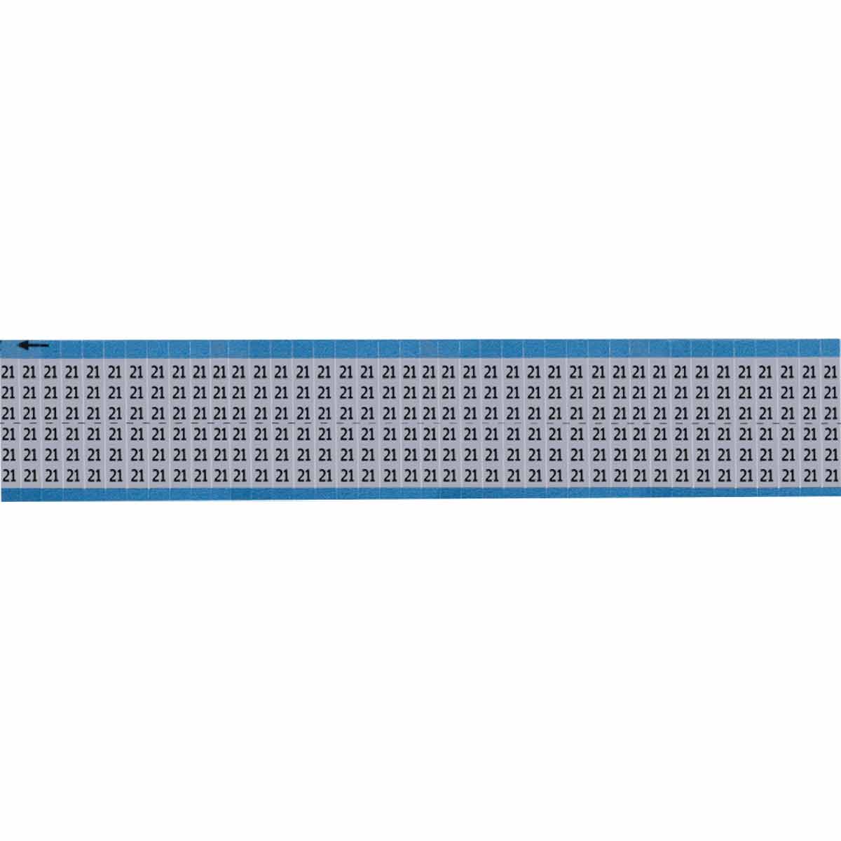 AF-21-SC-PK Wire Marker 0.75in H x 0.25in W, 21