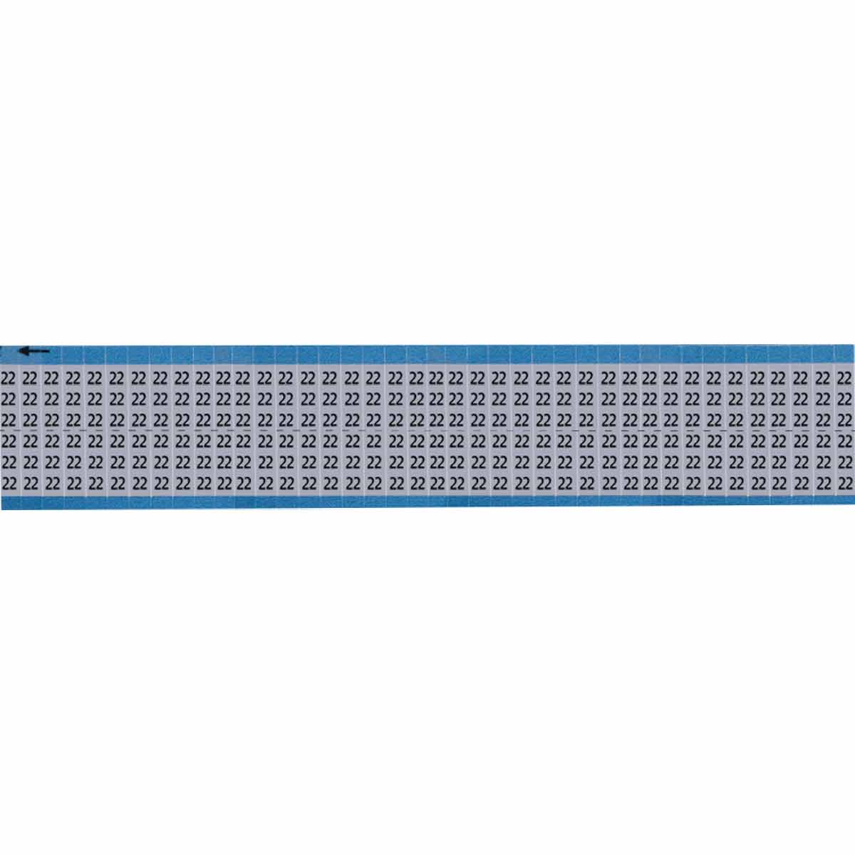 AF-22-SC-PK Wire Marker 0.75in H x 0.25in W, 22