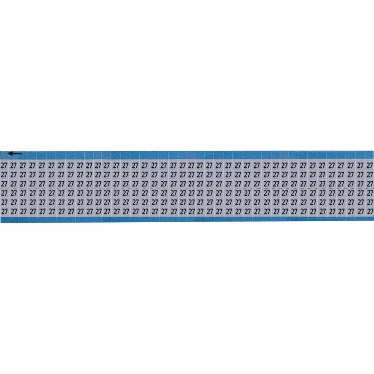 AF-27-SC-PK Wire Marker 0.75in H x 0.25in W, 27
