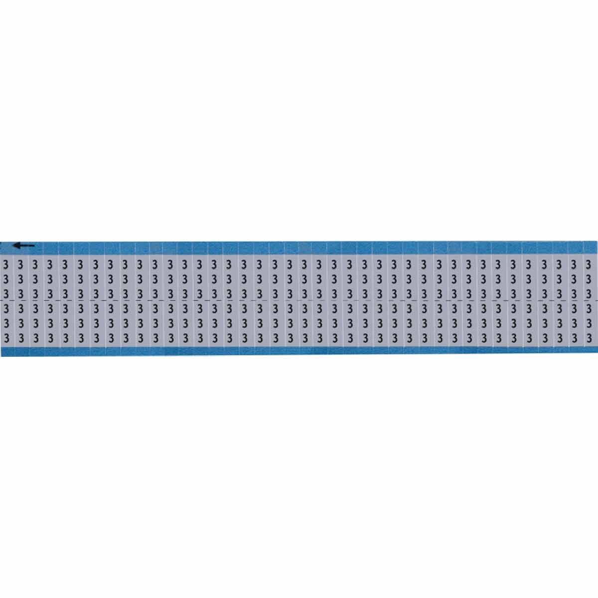 AF-3-SC-PK Wire Marker 0.75in H x 0.25in W, 3