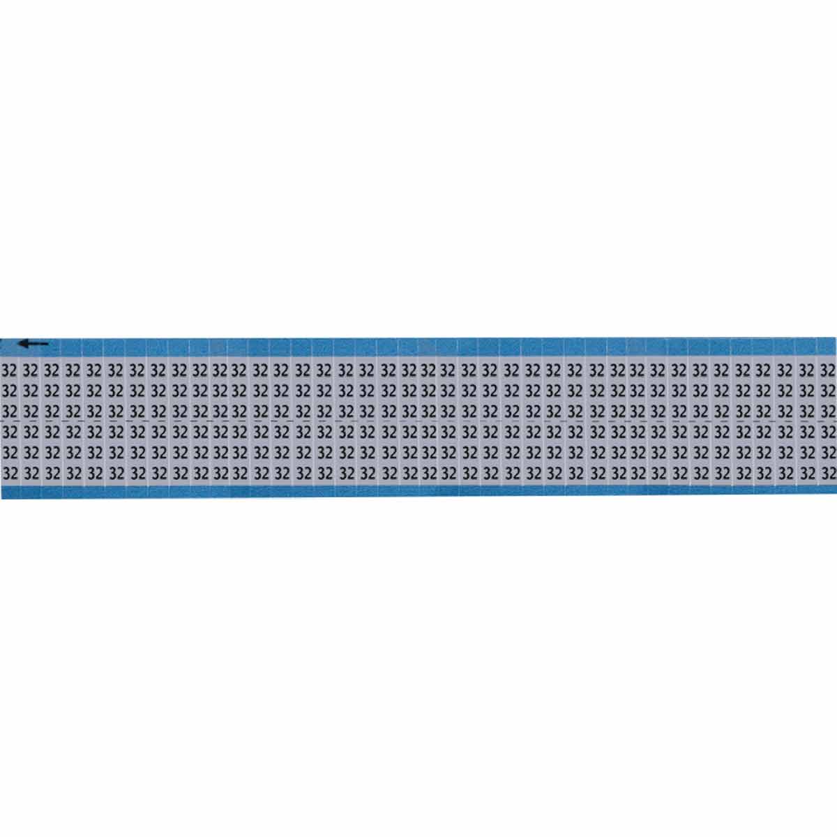 AF-32-SC-PK Wire Marker 0.75in H x 0.25in W, 32