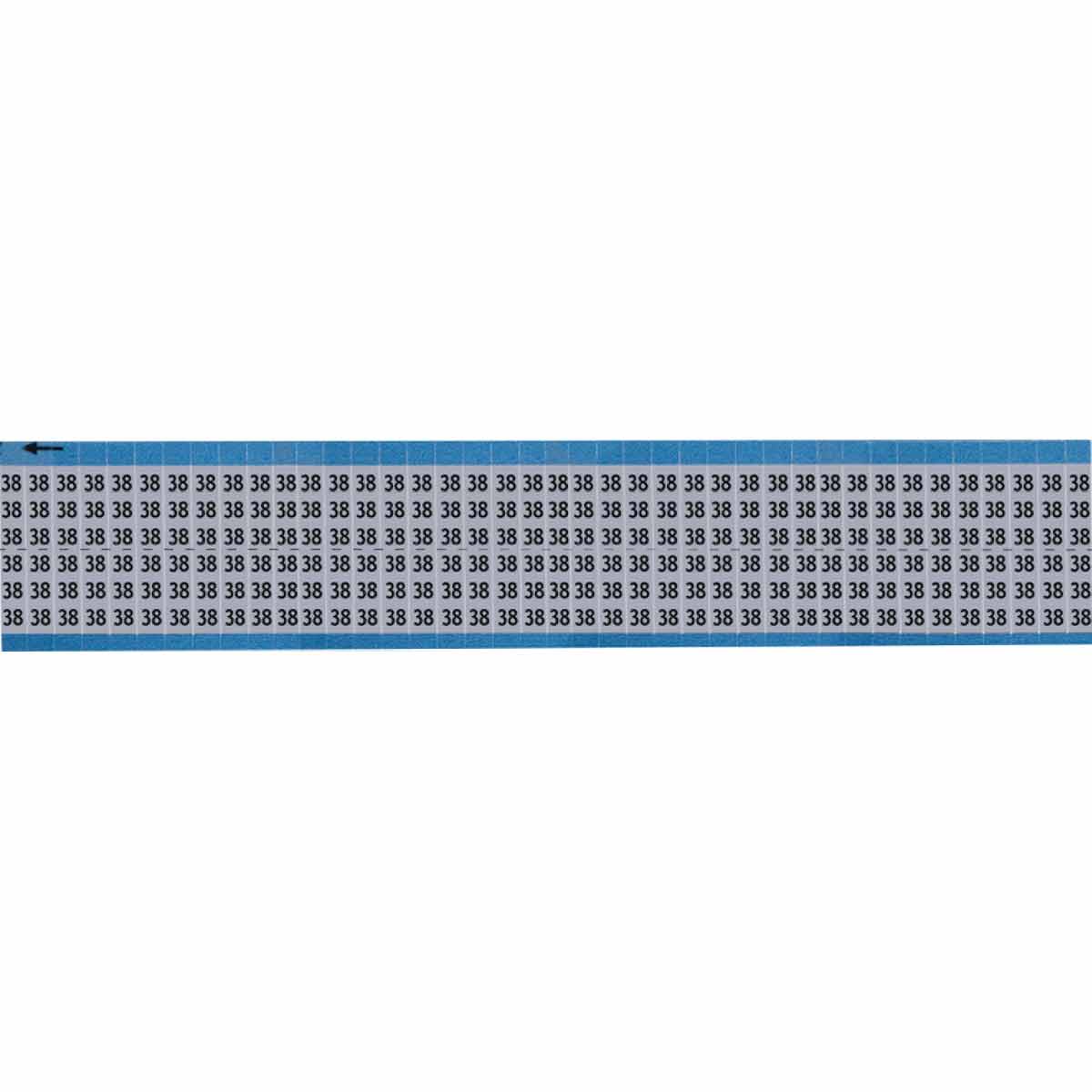 AF-38-SC-PK Wire Marker 0.75in H x 0.25in W, 38