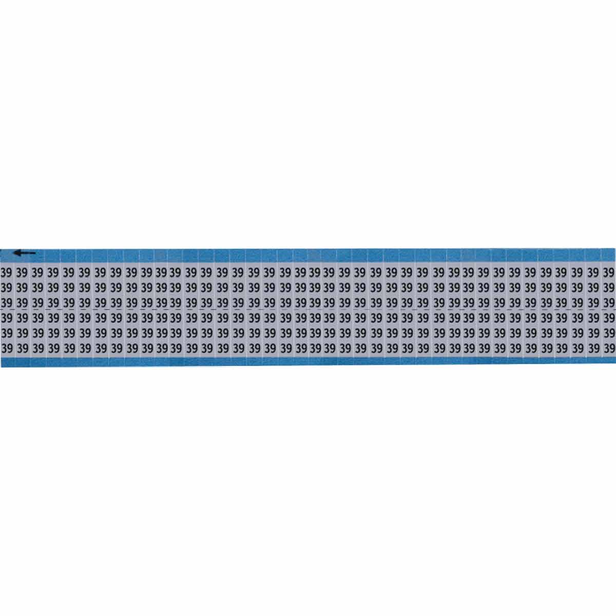AF-39-SC-PK Wire Marker 0.75in H x 0.25in W, 39