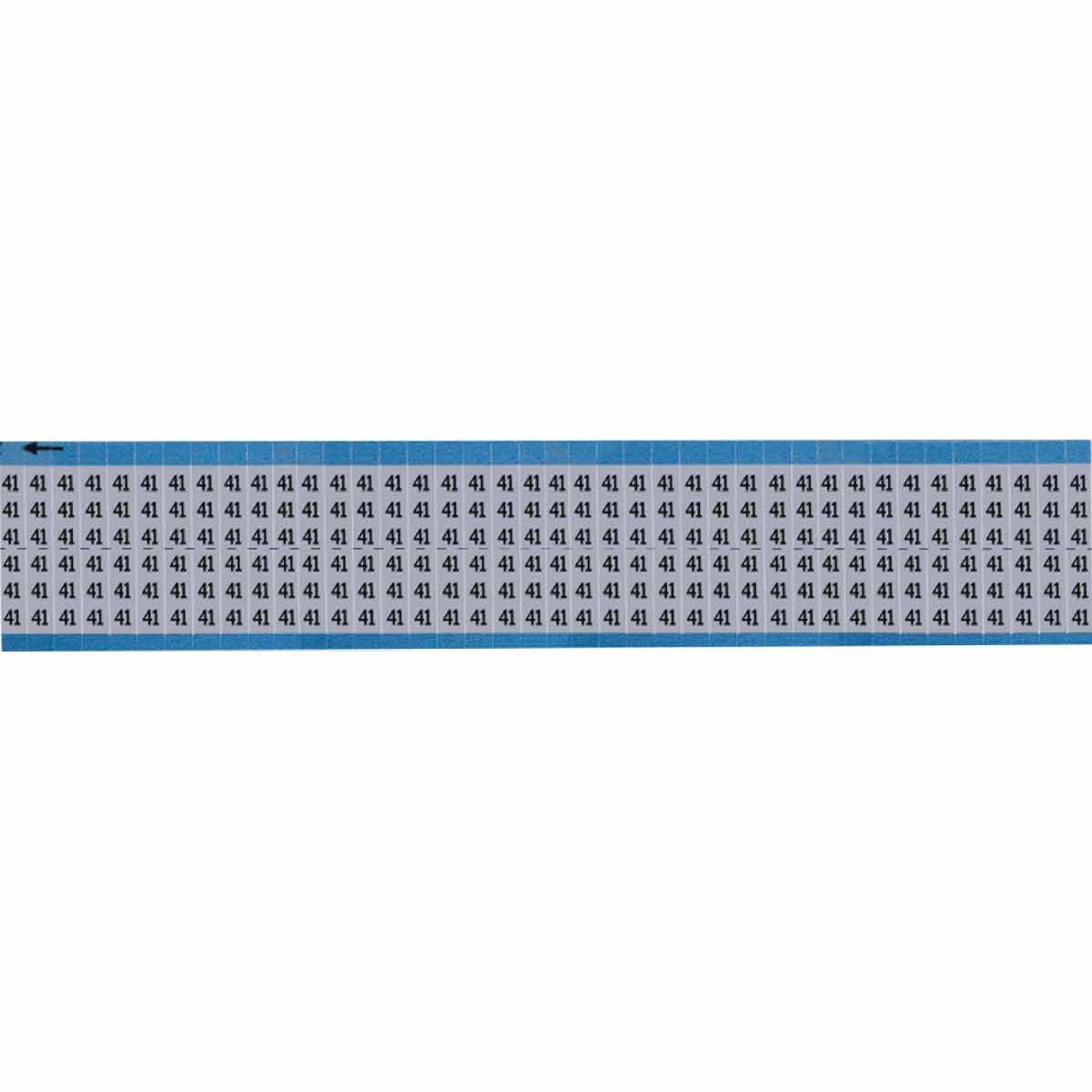 AF-41-SC-PK Wire Marker 0.75in H x 0.25in W, 41