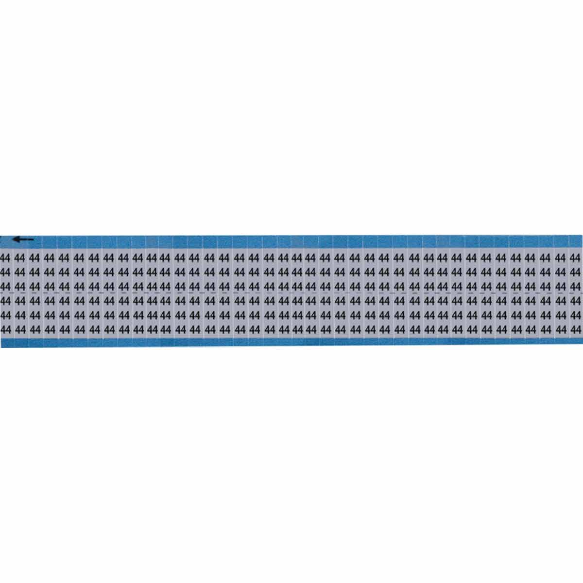 AF-44-SC-PK Wire Marker 0.75in H x 0.25in W, 44