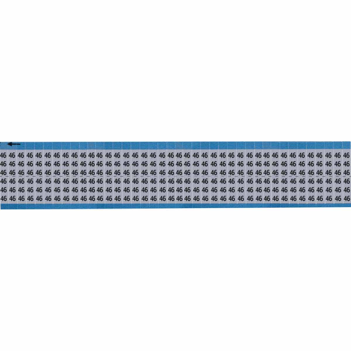 AF-46-SC-PK Wire Marker 0.75in H x 0.25in W, 46