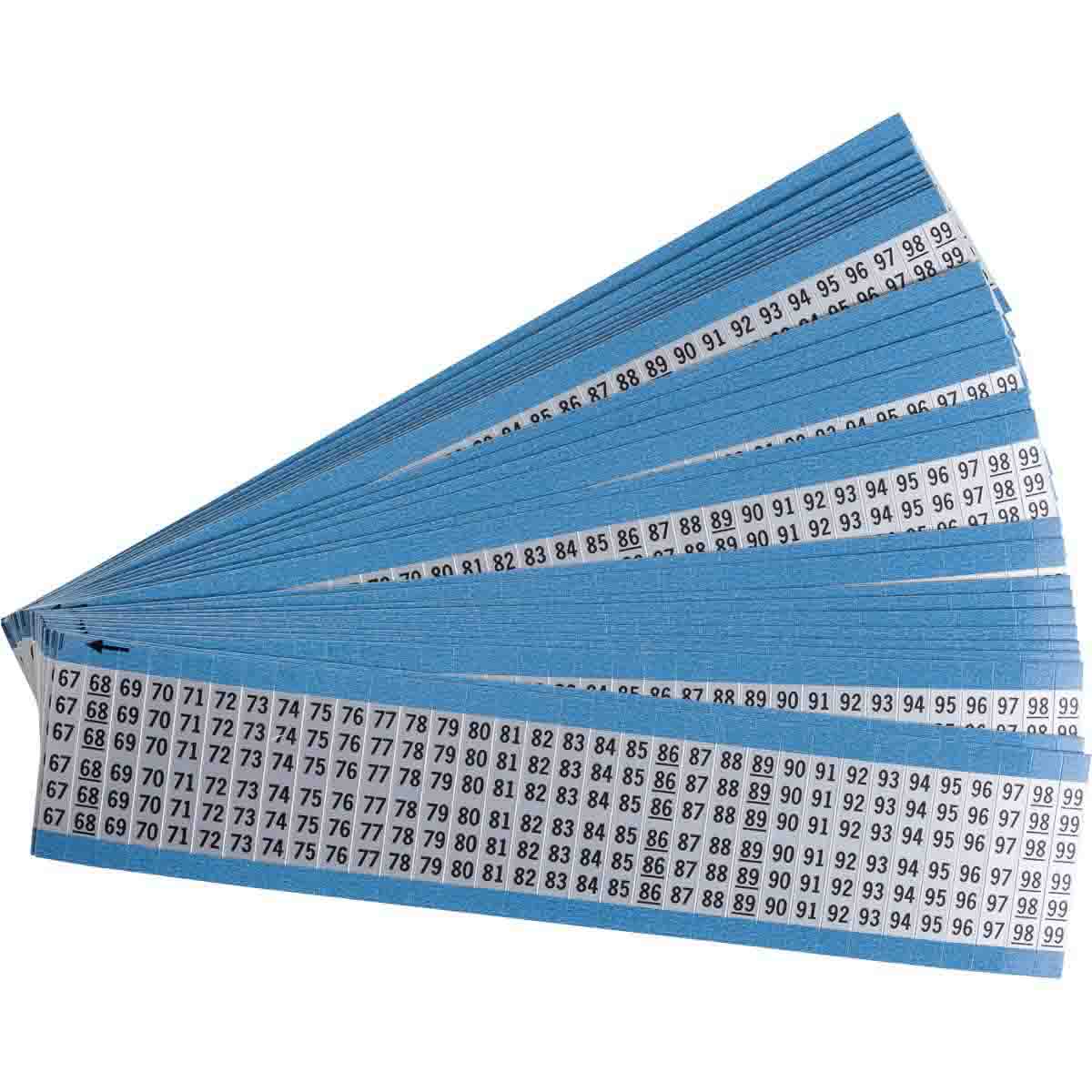 AF-67-99-PK Wire Marker 1.5in H x 0.5in W, 67 to 99