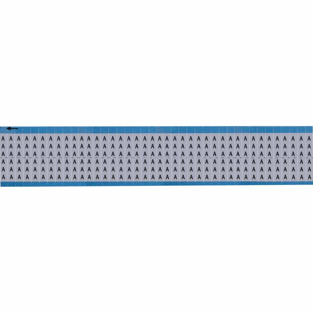 AF-A-SC-PK Wire Marker 0.75in H x 0.25in W, A