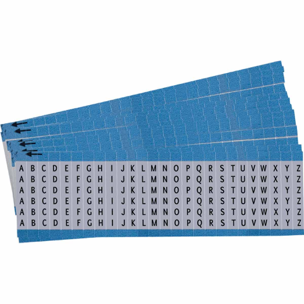 AF-A-Z-PK Wire Marker 1.5in H x 0.45in W, A to Z