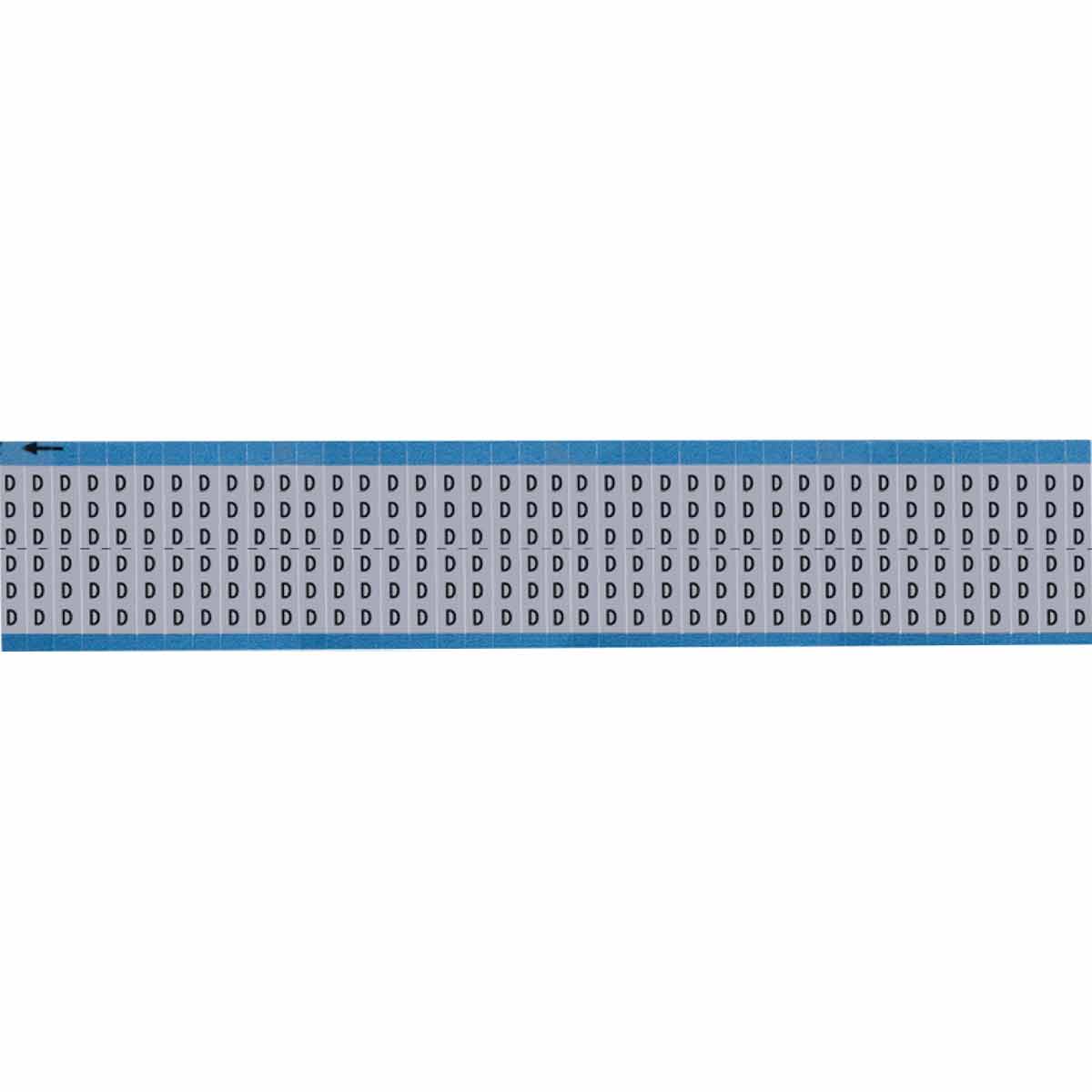 AF-D-SC-PK Wire Marker 0.75in H x 0.25in W, D