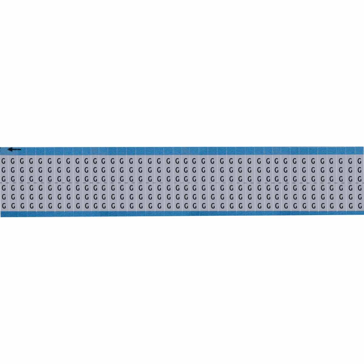 AF-G-SC-PK Wire Marker 0.75in H x 0.25in W, G